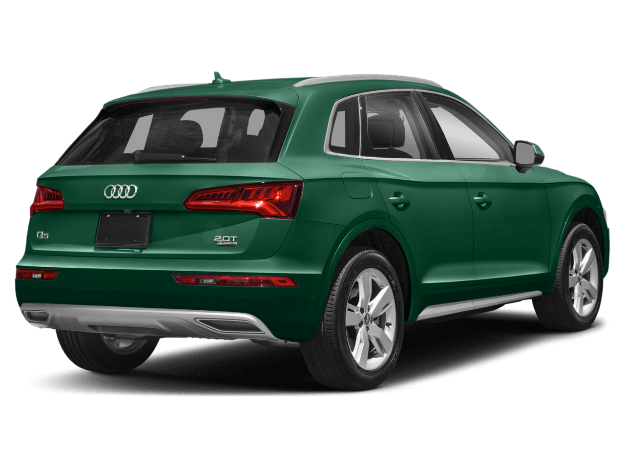 2018 Audi Q5 Tech Premium Plus - Rear 3/4, facing to the right