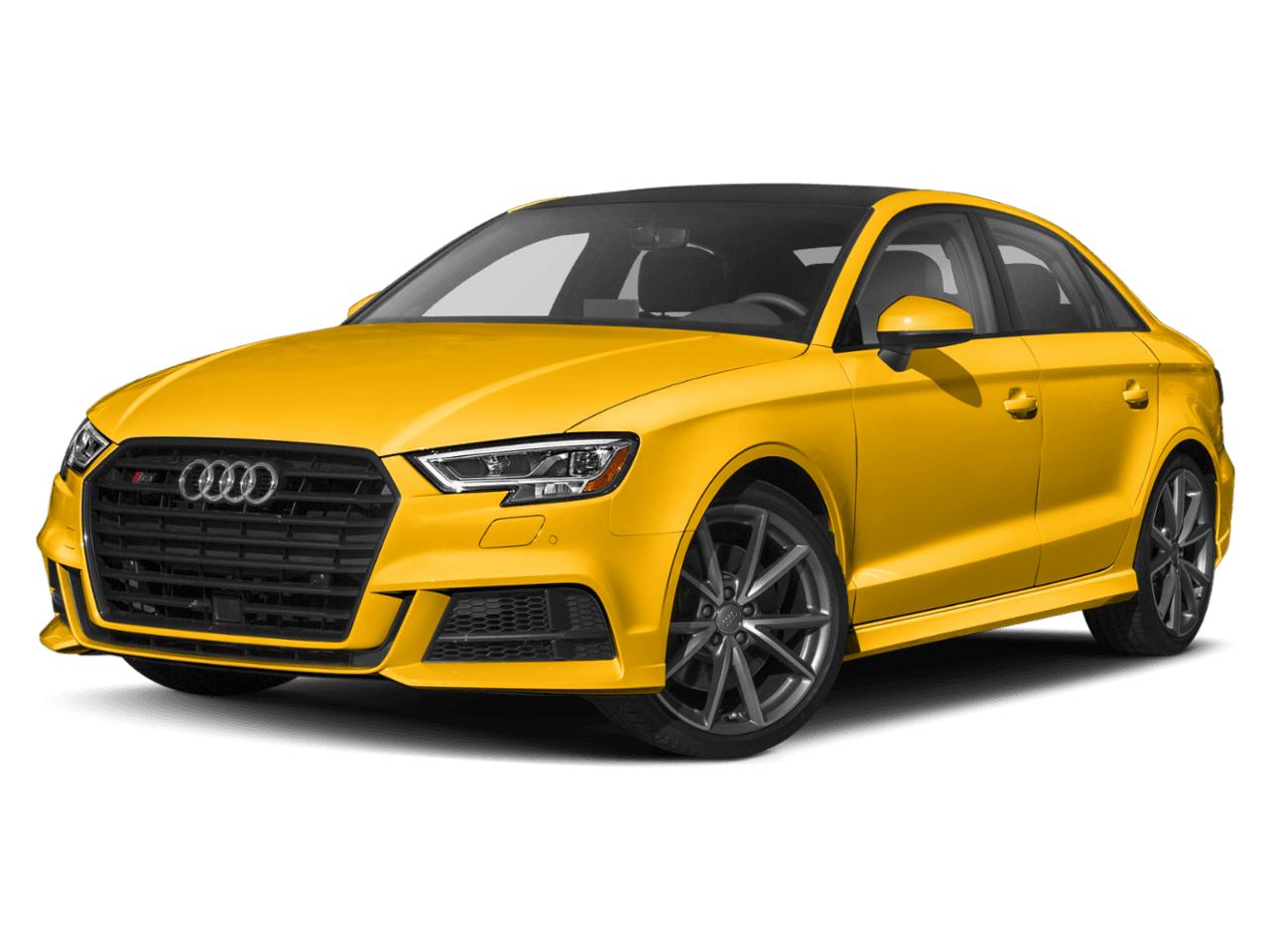 2018 Audi S3 Tech Premium Plus - Front 3/4, facing to the left