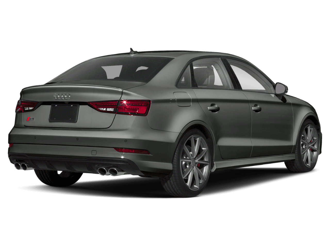 2018 Audi S3 Tech Premium Plus - Rear 3/4, facing to the right