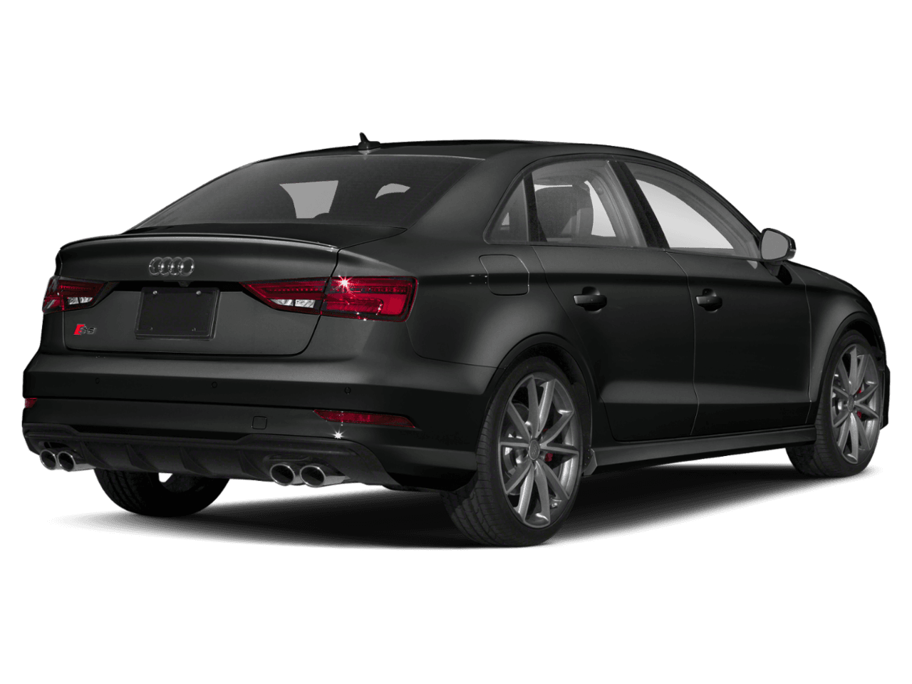 2018 Audi S3 Tech Prestige - Rear 3/4, facing to the right