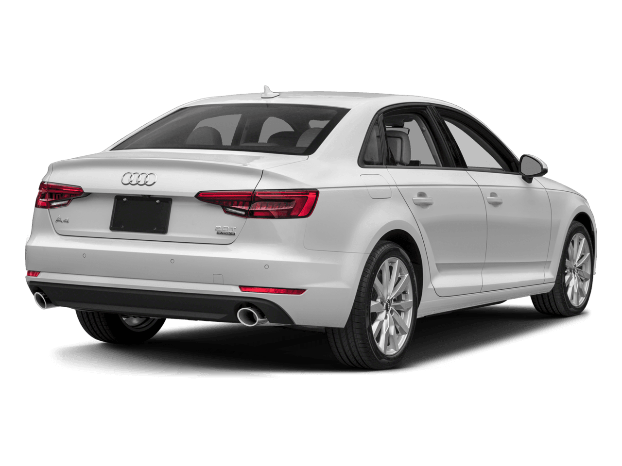 2018 Audi A4 Tech Premium Plus - Rear 3/4, facing to the right
