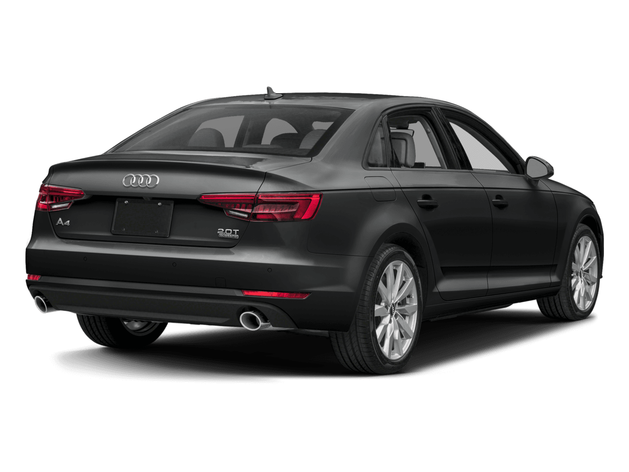 2018 Audi A4 Tech Premium Plus - Rear 3/4, facing to the right