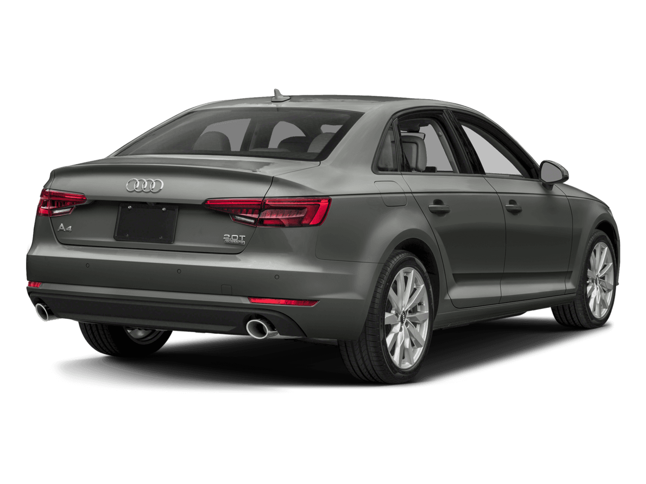 2018 Audi A4 Tech Premium Plus - Rear 3/4, facing to the right