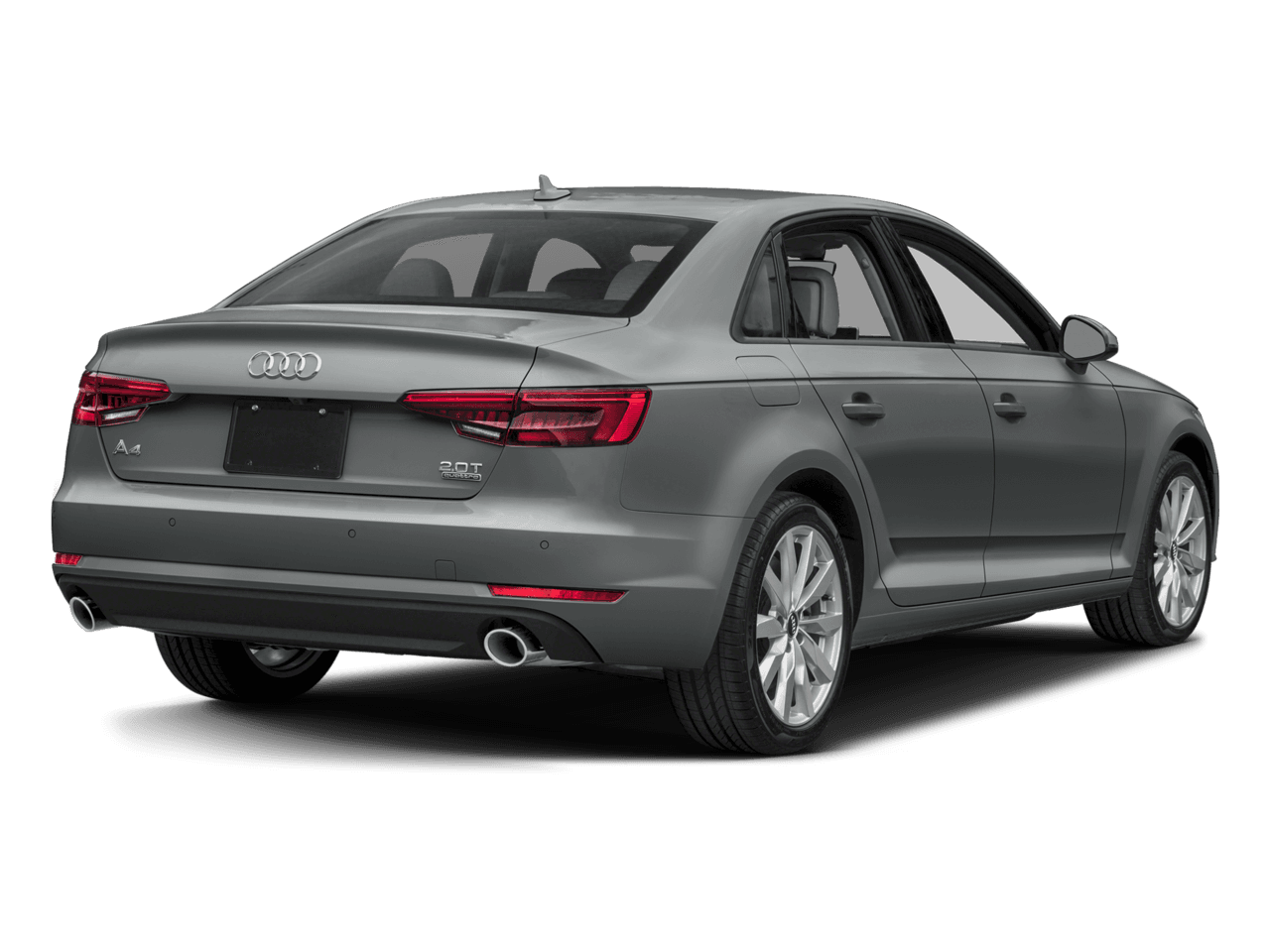 2018 Audi A4 Tech Premium Plus - Rear 3/4, facing to the right