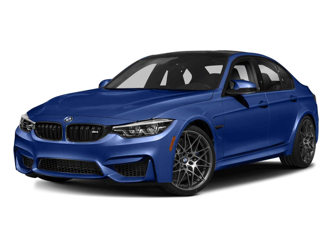 2018 BMW M3 CS - Front 3/4, facing to the left