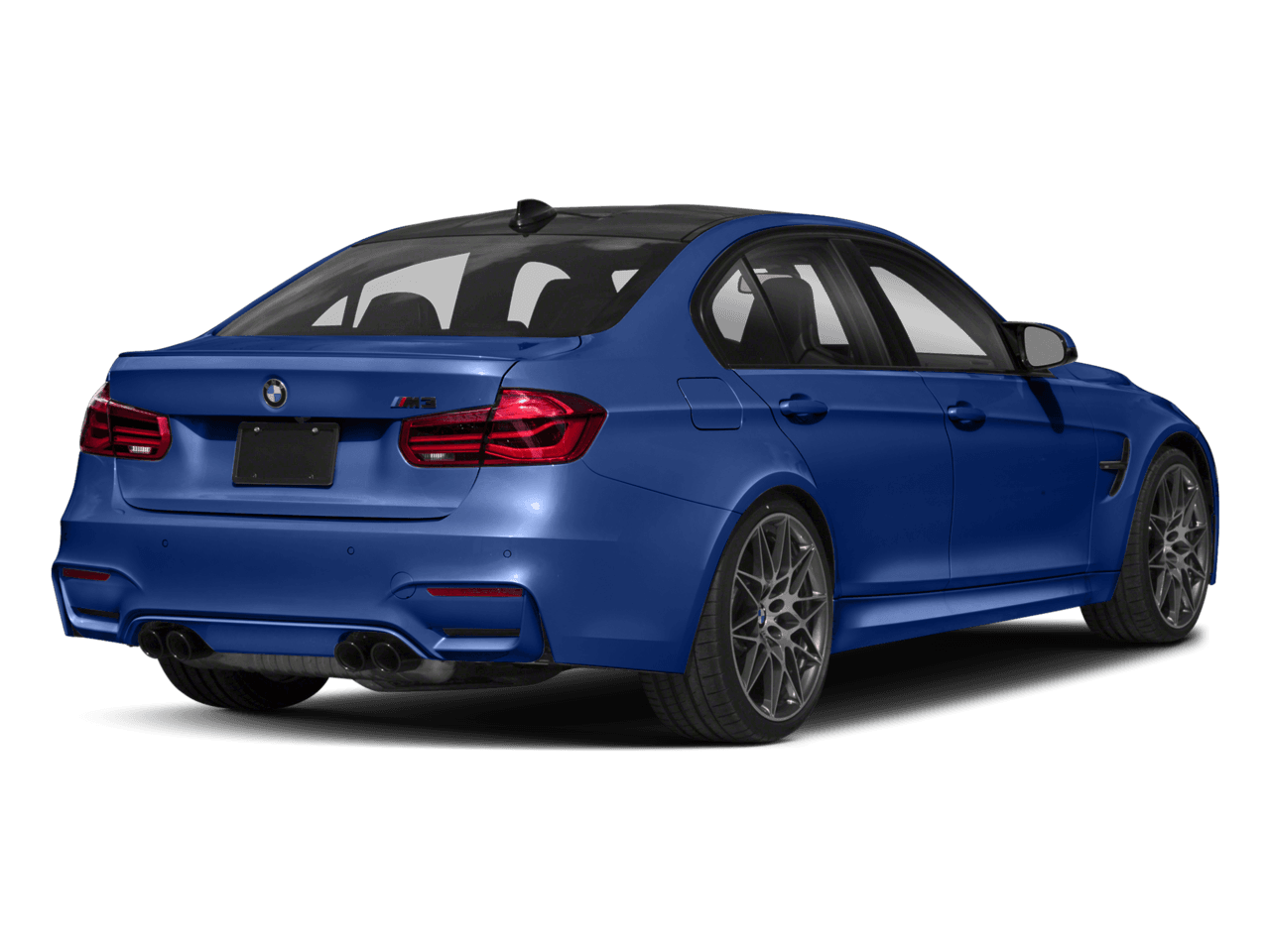 2018 BMW M3 CS - Rear 3/4, facing to the right