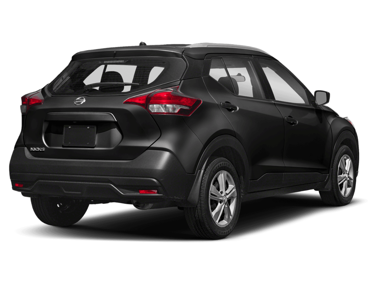 2018 Nissan Kicks S - Rear 3/4, facing to the right