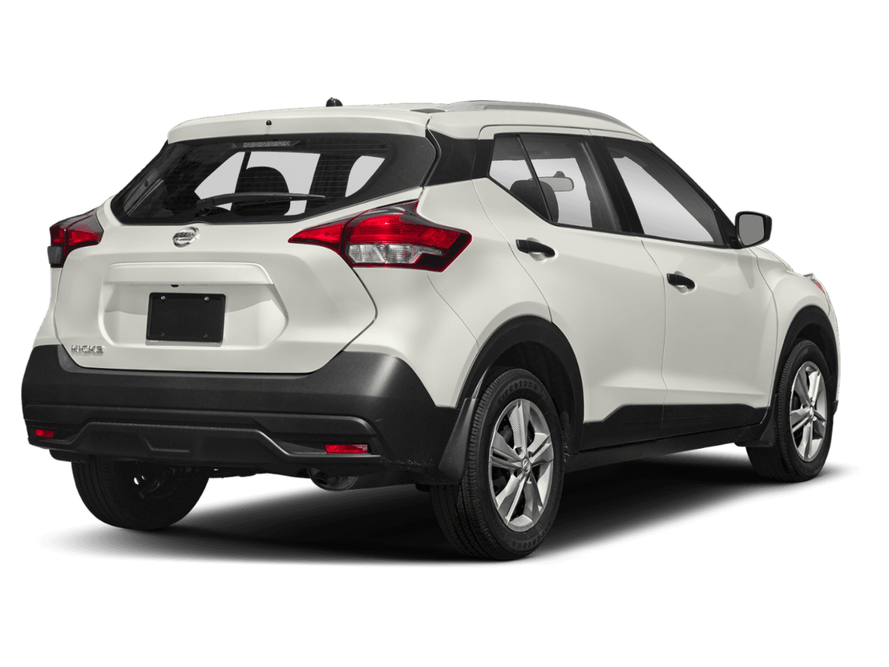 2018 Nissan Kicks S - Rear 3/4, facing to the right