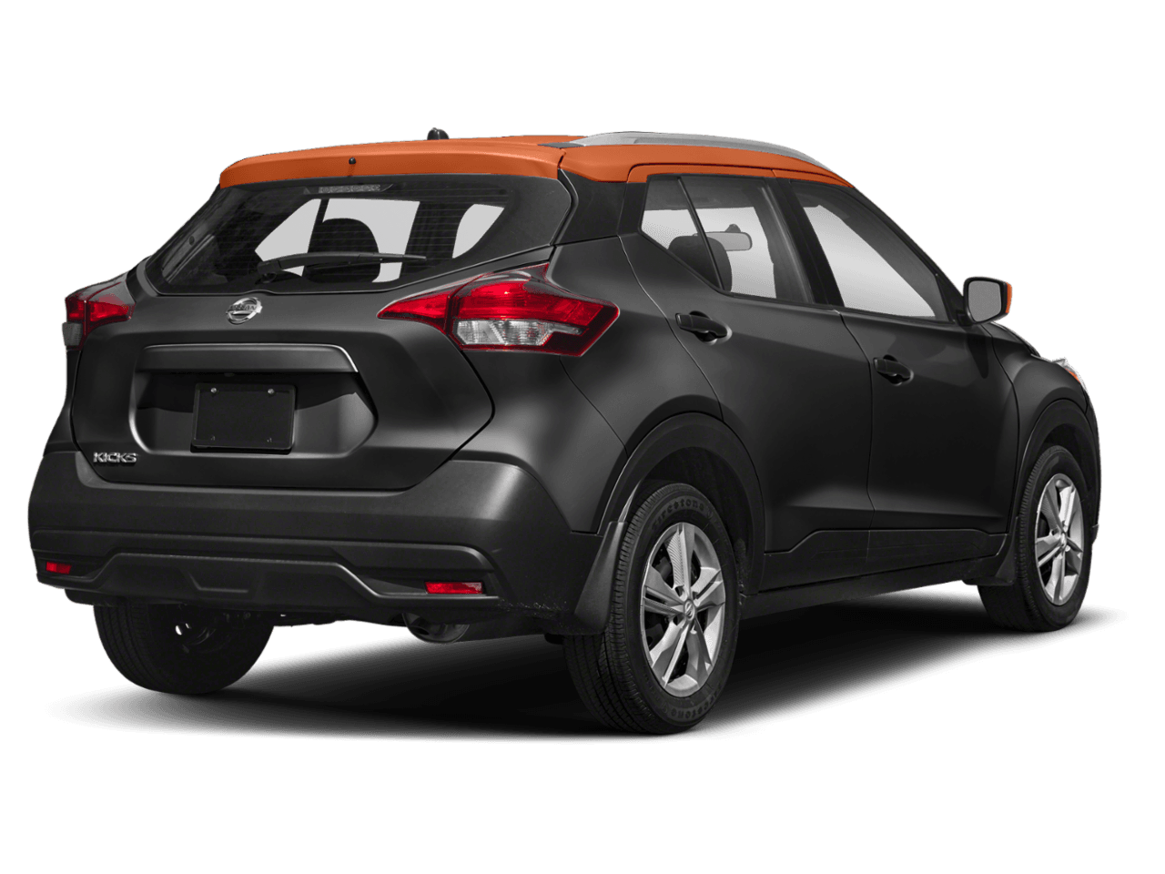 2018 Nissan Kicks SV - Rear 3/4, facing to the right
