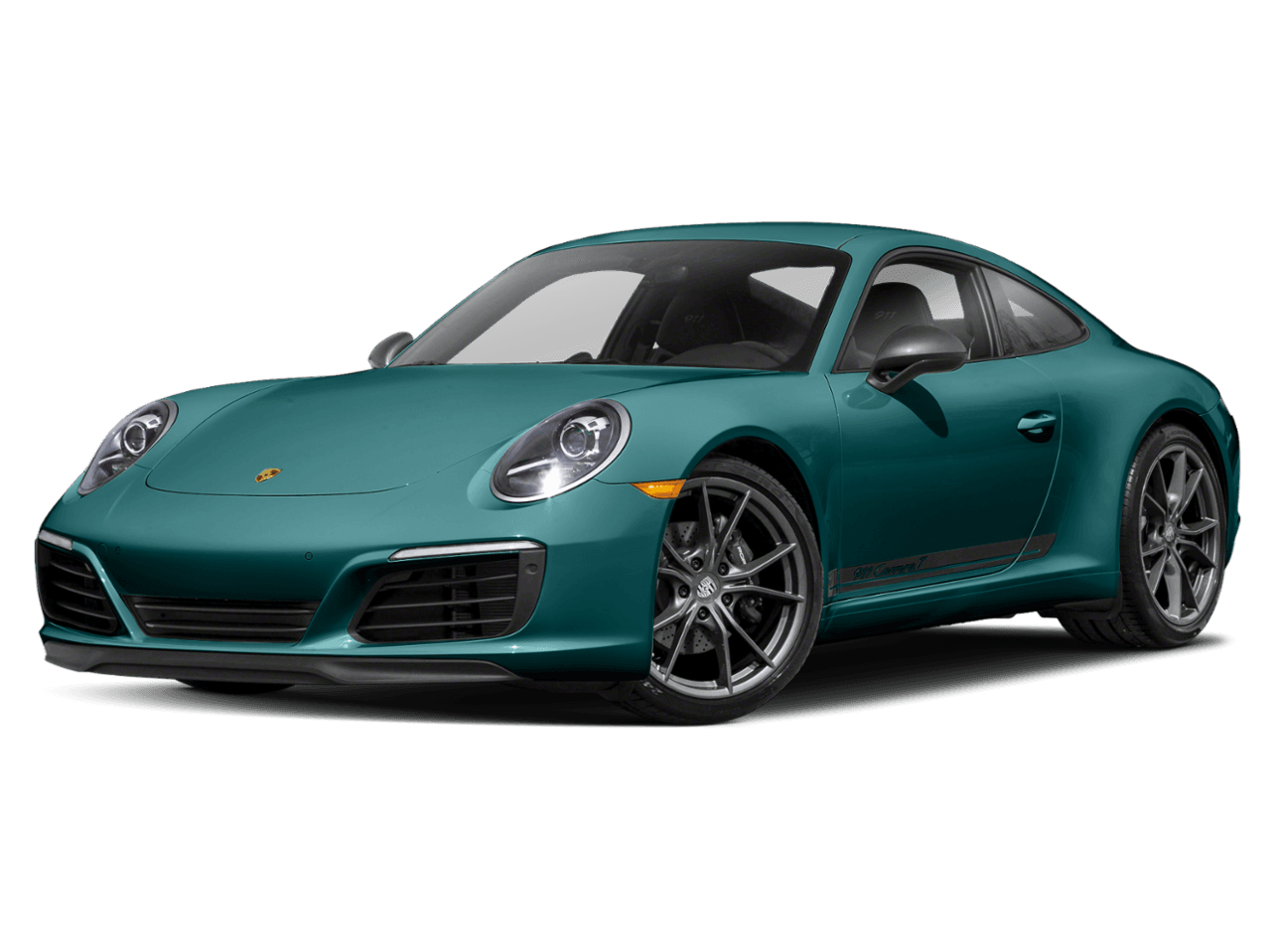 2018 Porsche 911 Carrera T - Front 3/4, facing to the left