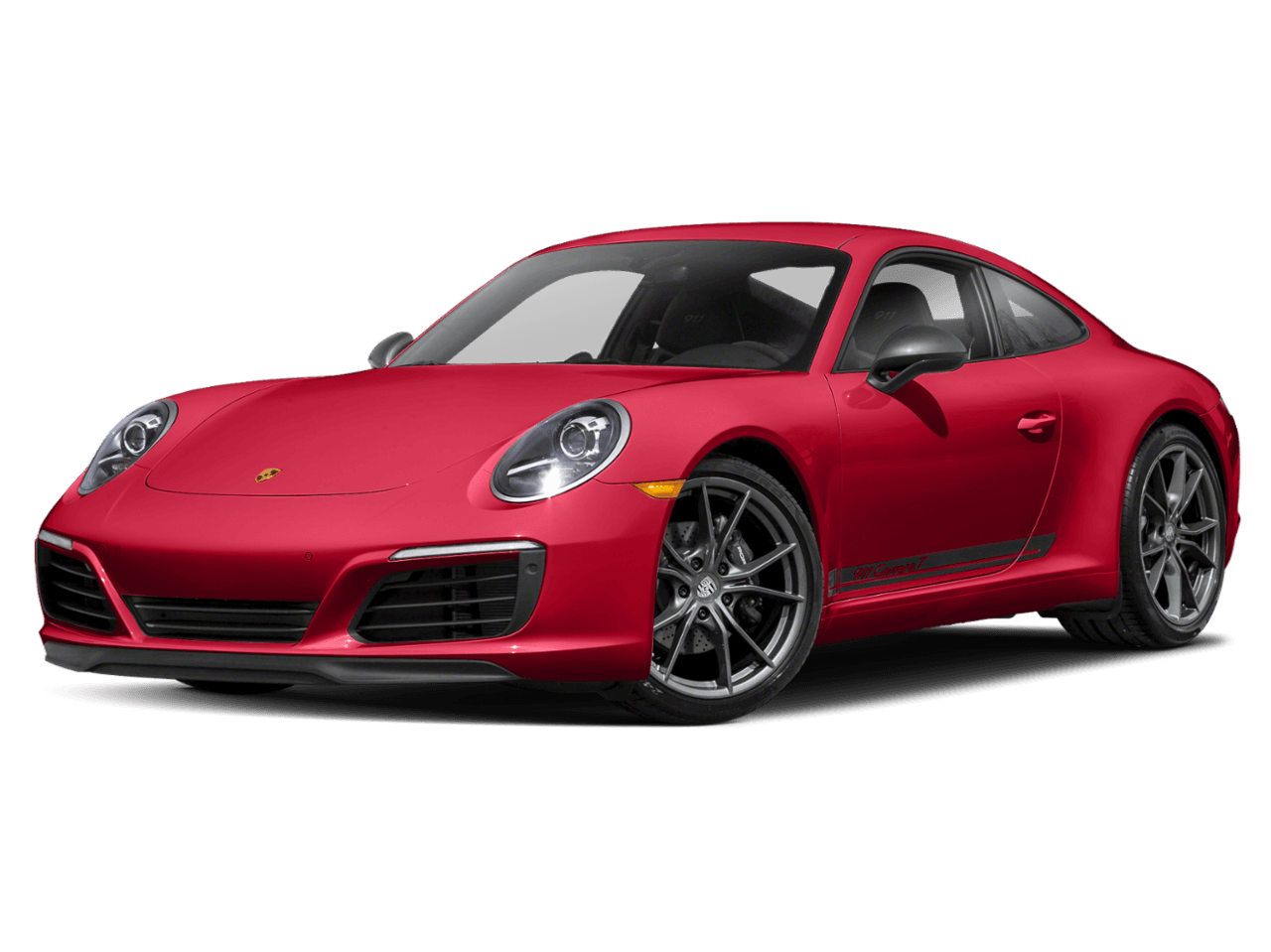 2018 Porsche 911 Carrera T - Front 3/4, facing to the left