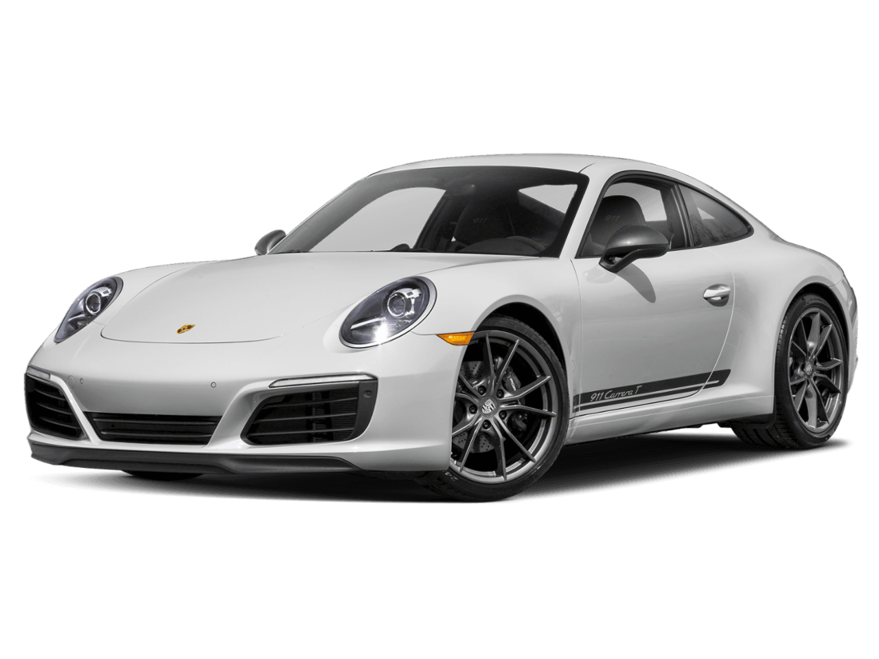 2018 Porsche 911 Carrera T - Front 3/4, facing to the left