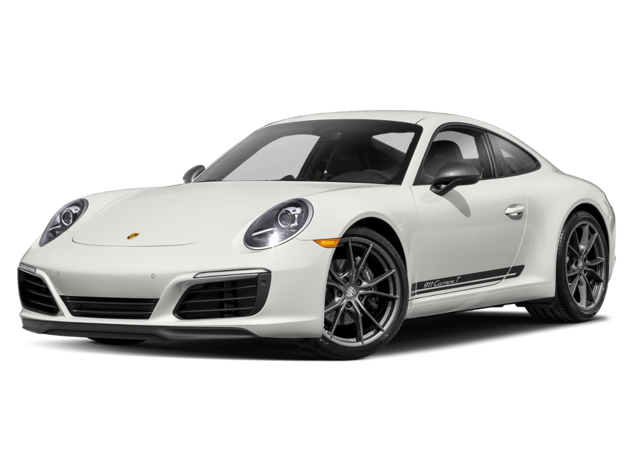 2018 Porsche 911 Carrera T - Front 3/4, facing to the left