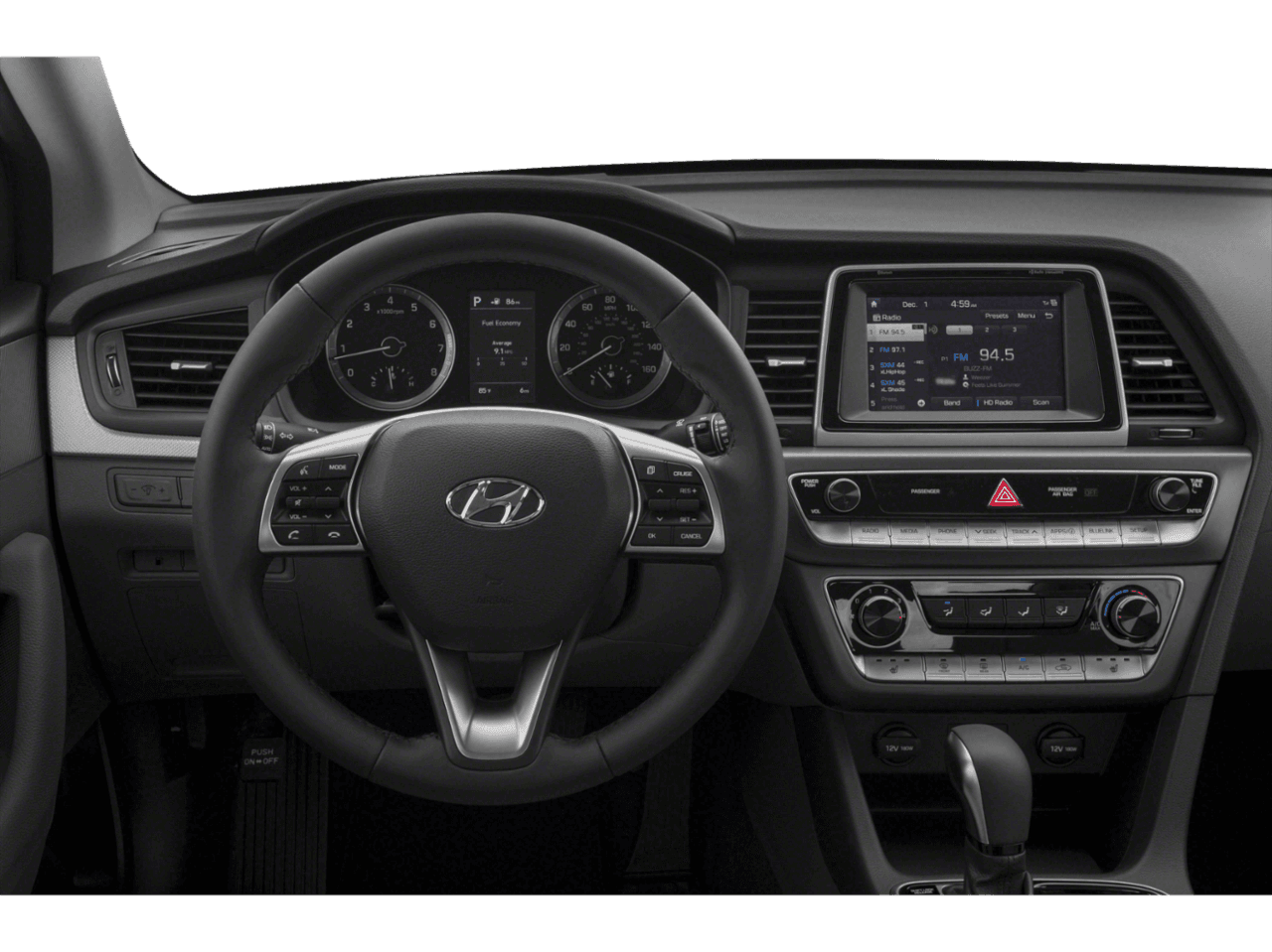 2018 Hyundai Sonata SEL+ - Interior Drivers Dash