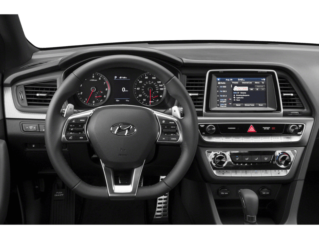 2018 Hyundai Sonata Sport+ - Interior Drivers Dash