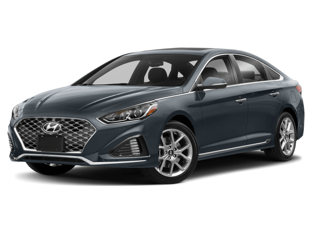 2018 Hyundai Sonata Sport+ - Front 3/4, facing to the left