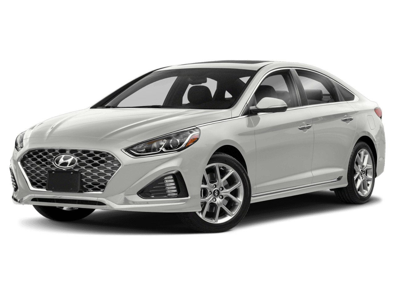 2018 Hyundai Sonata Sport+ - Front 3/4, facing to the left