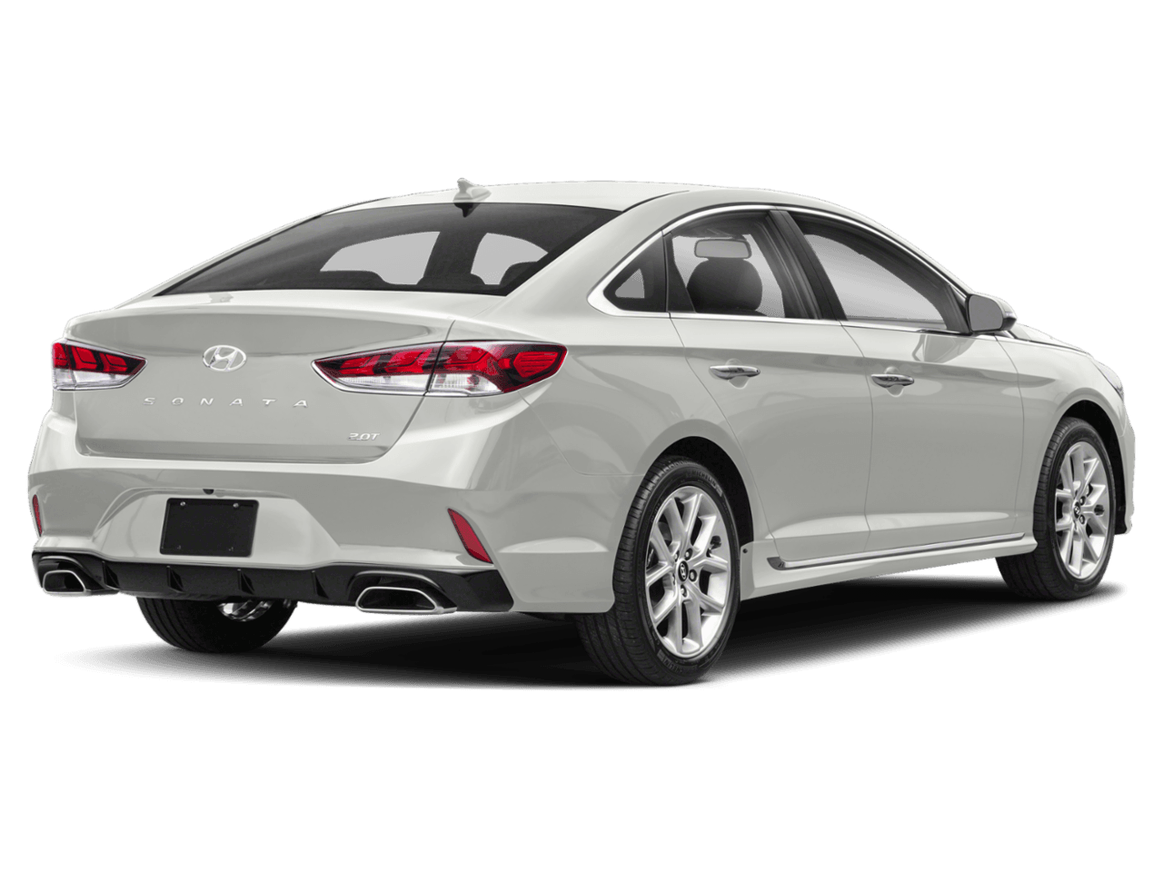 2018 Hyundai Sonata Sport+ - Rear 3/4, facing to the right