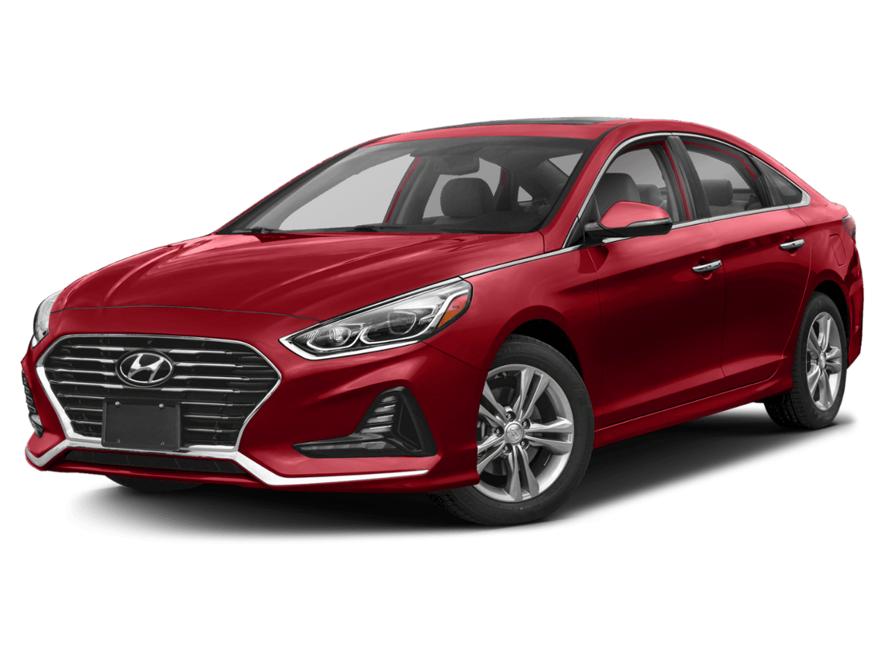 2018 Hyundai Sonata Limited+ - Front 3/4, facing to the left