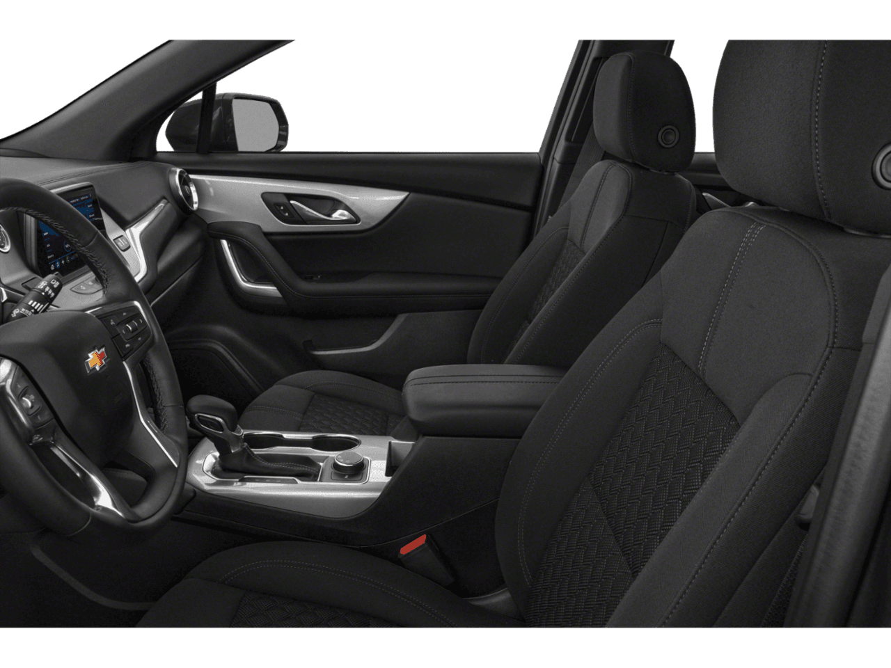 2019 Chevrolet Blazer  - Interior Driver's Side with Door Open, Front Seat Feature