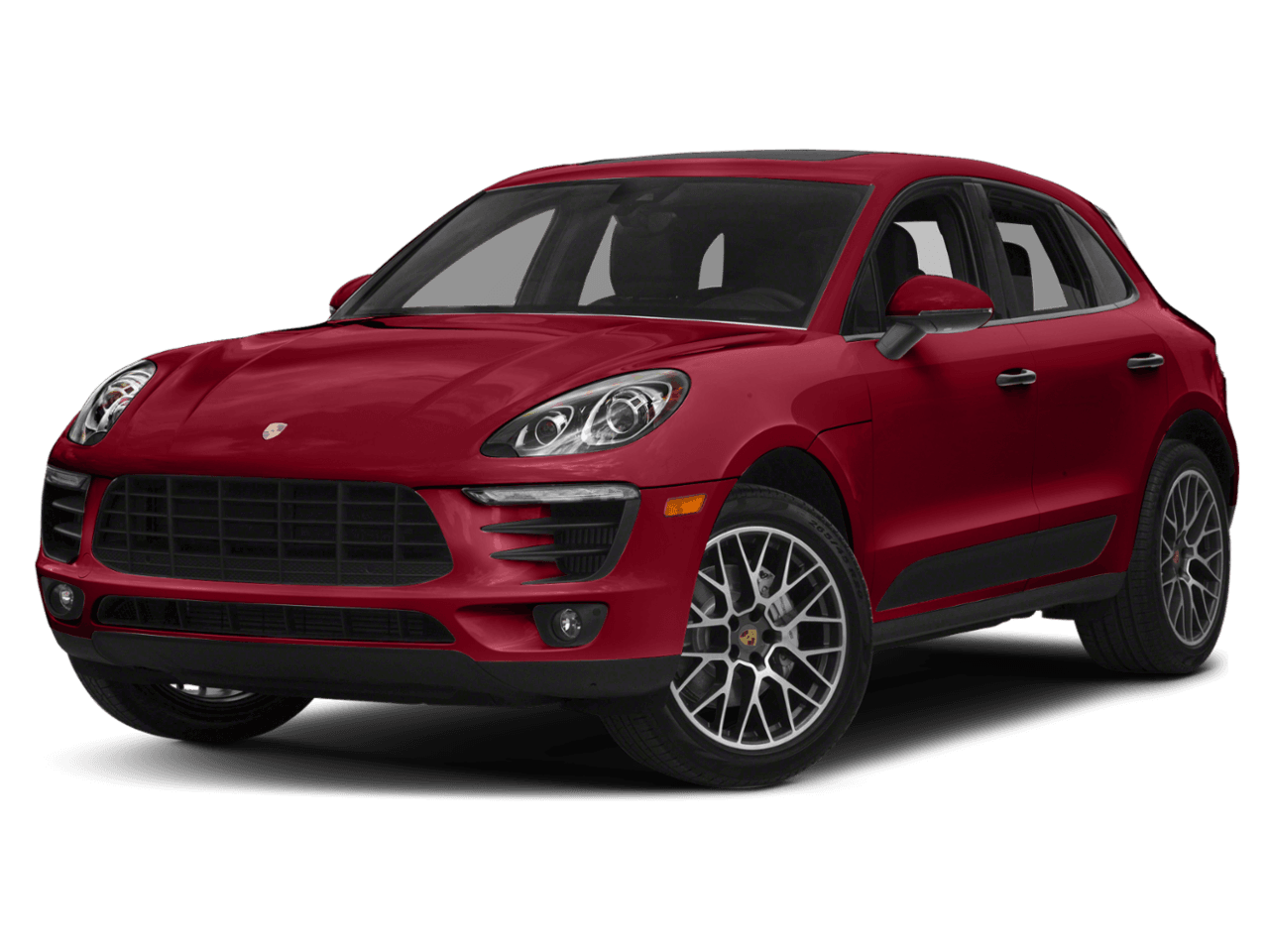 2018 Porsche Macan Sport Edition - Front 3/4, facing to the left