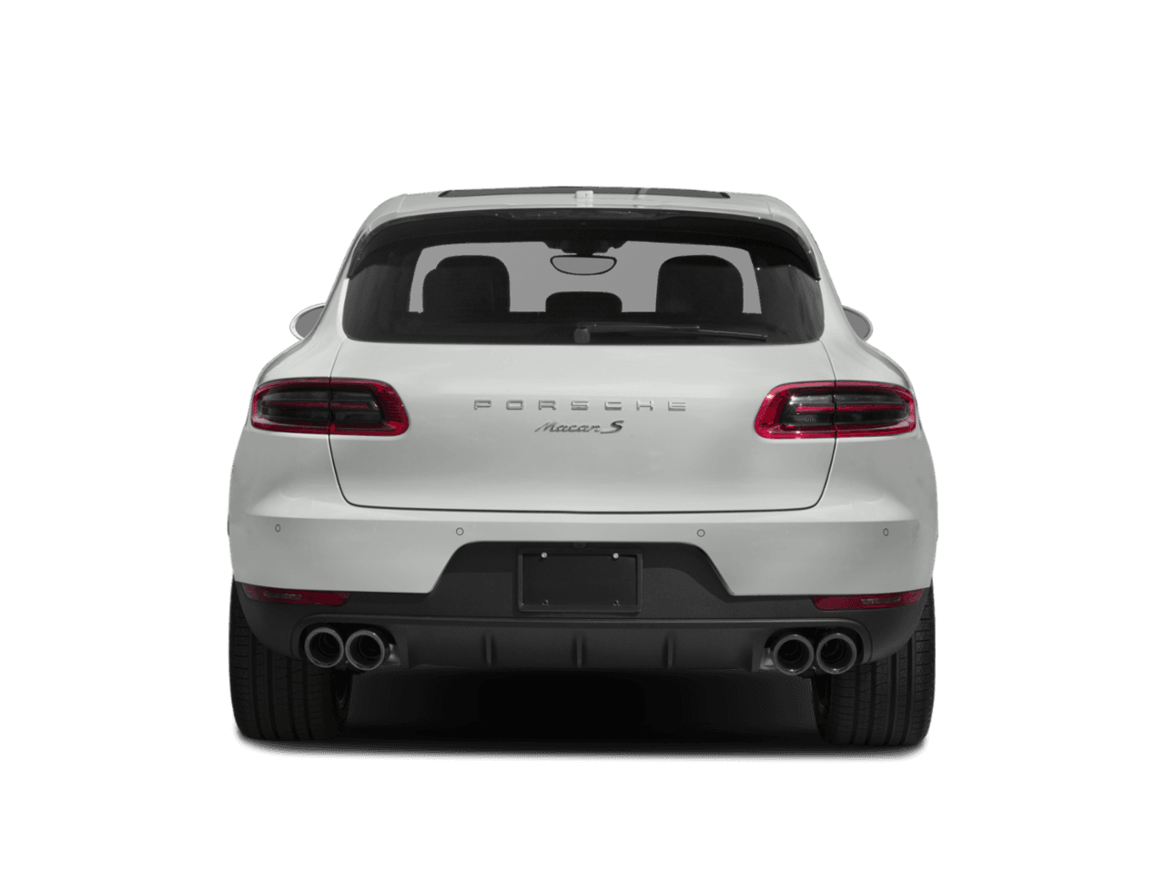 2018 Porsche Macan Sport Edition - Rear (full)