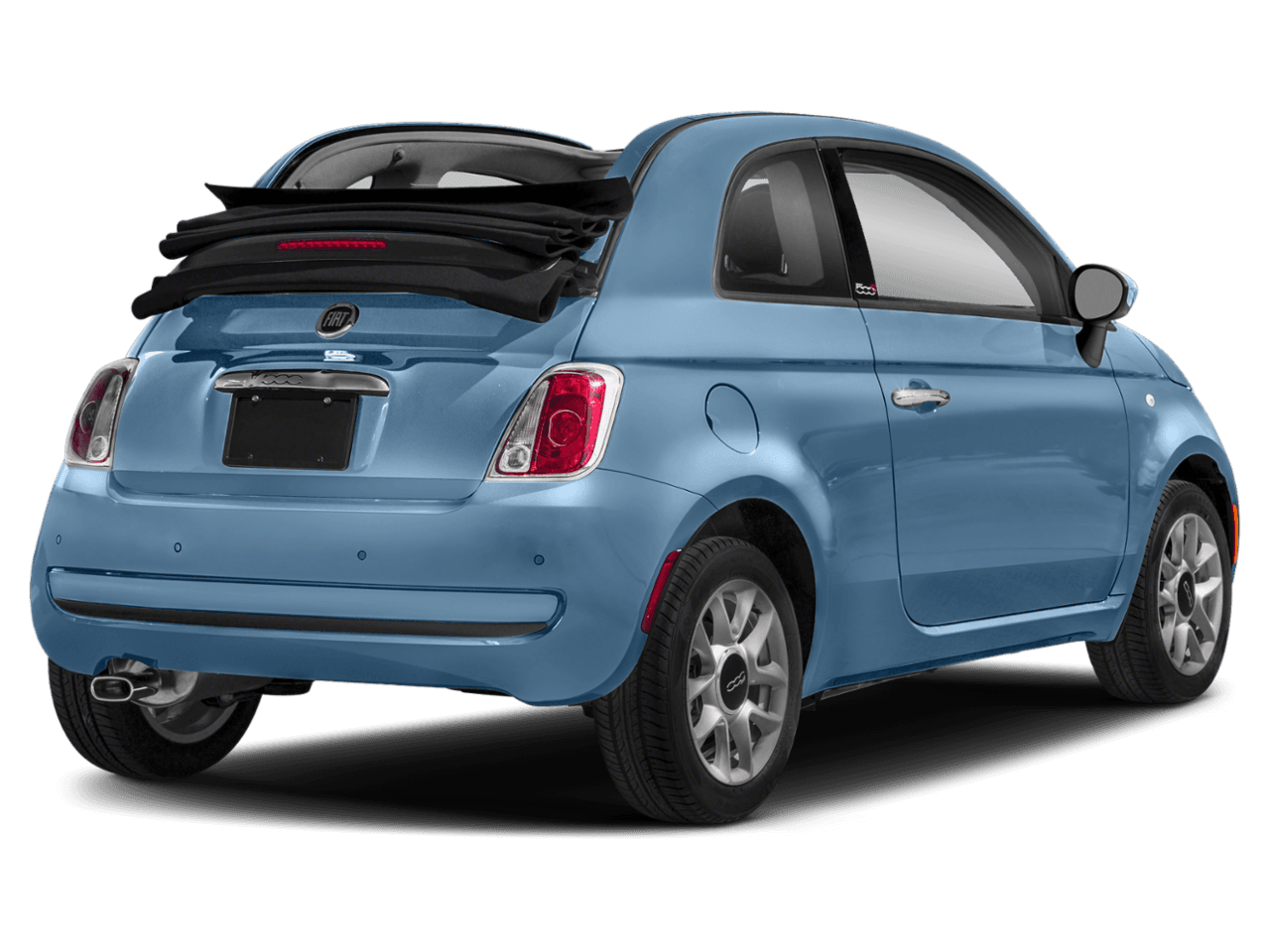 2018 FIAT 500c 1957 Edition - Rear 3/4, facing to the right