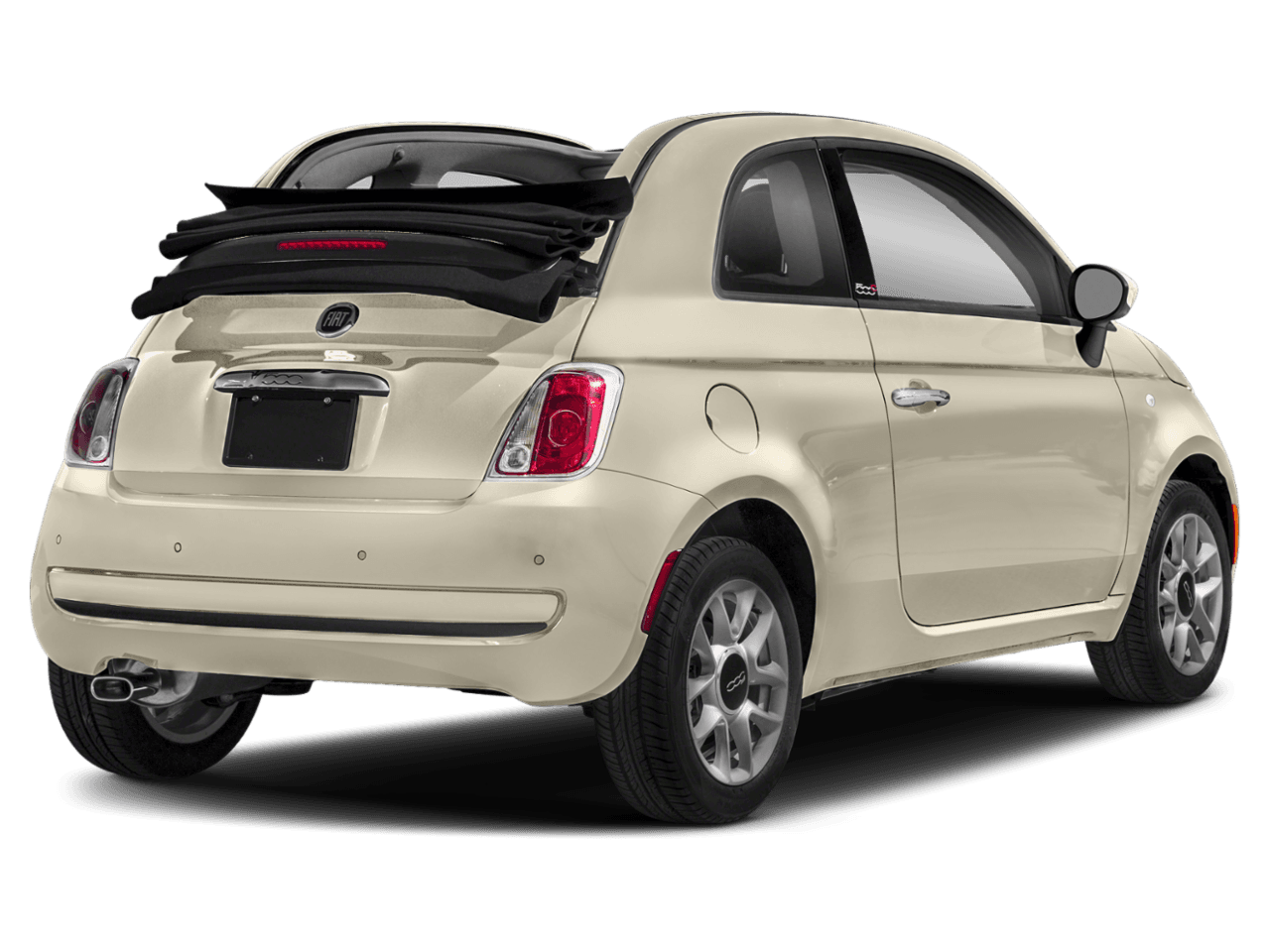 2018 FIAT 500c 1957 Edition - Rear 3/4, facing to the right