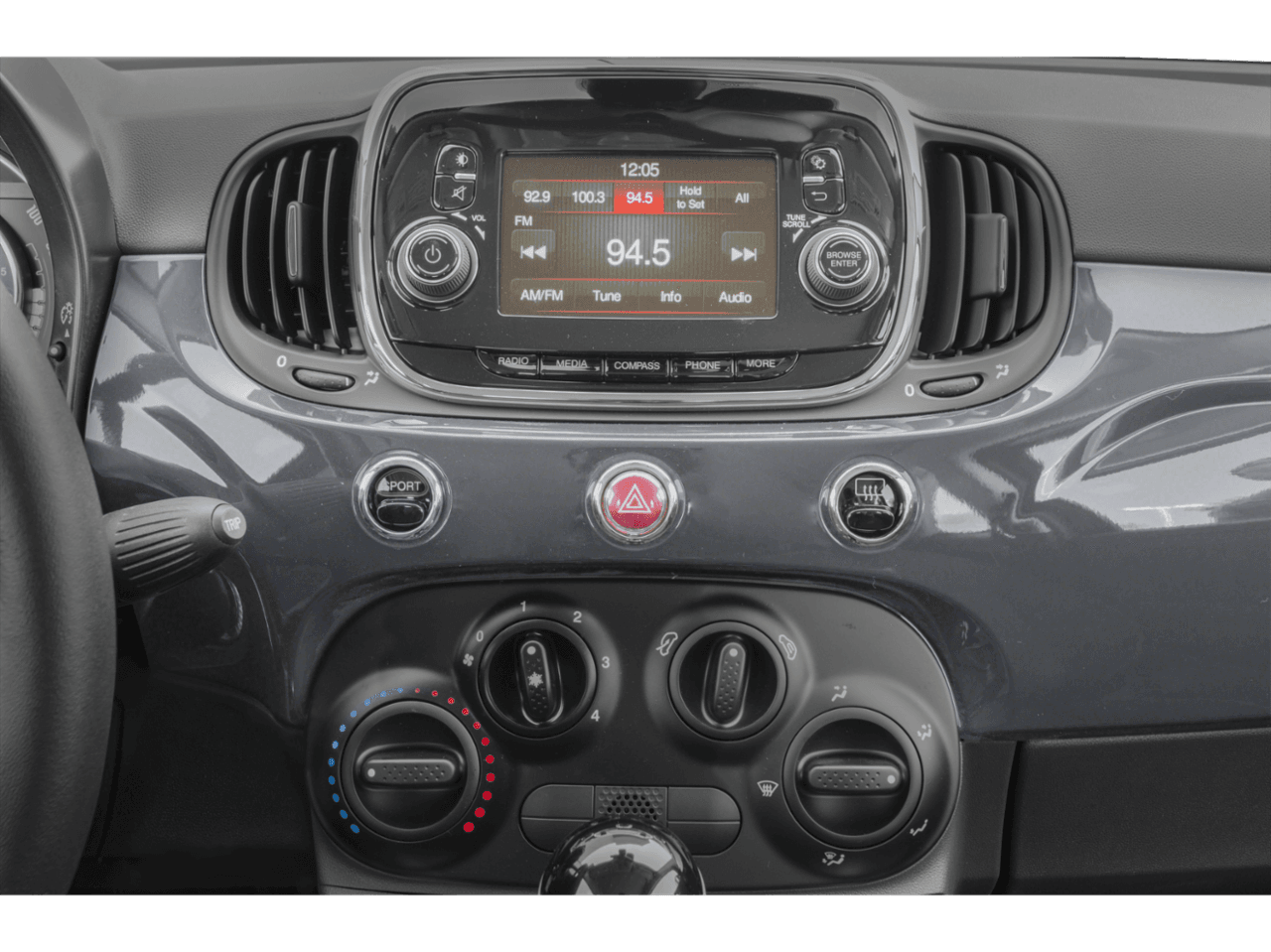 2018 FIAT 500c 1957 Edition - Interior Stereo System