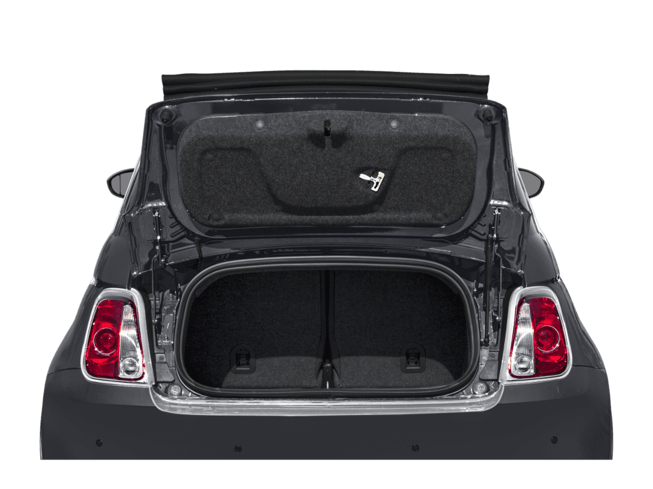 2018 FIAT 500c 1957 Edition - Interior Trunk with Hatch Open Feature