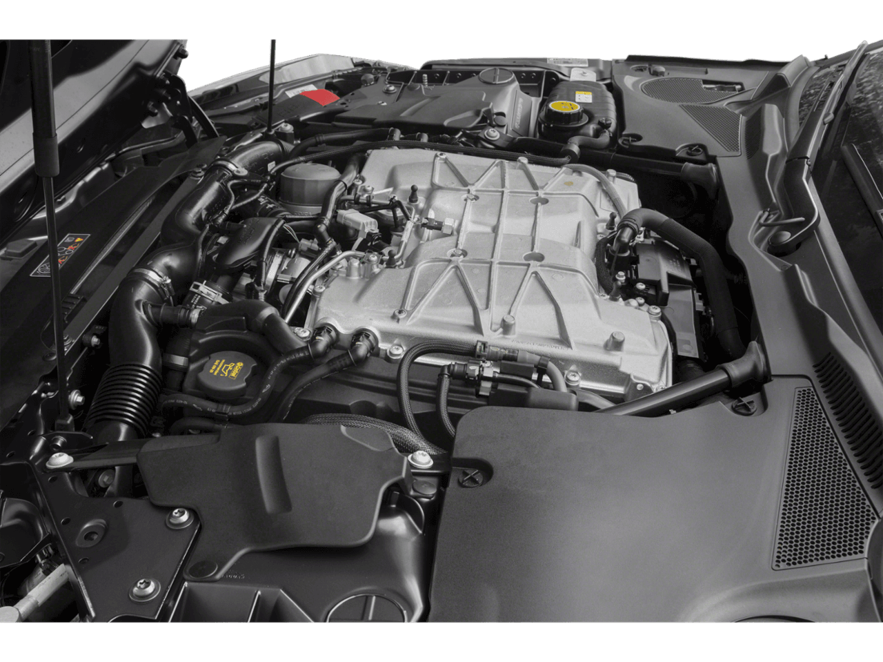 2020 Jaguar F-TYPE SVR - Interior Engine Shot Feature