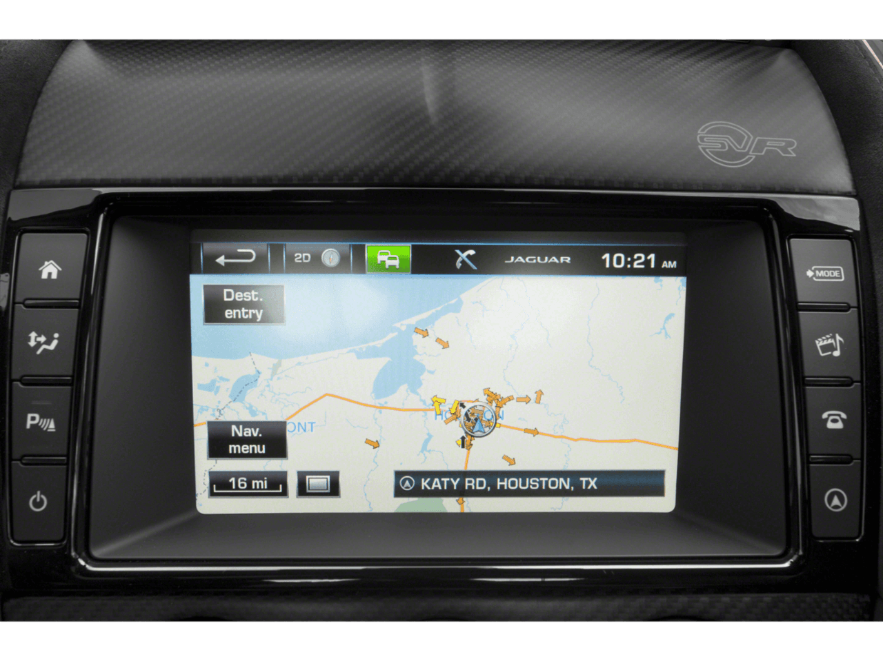 2020 Jaguar F-TYPE SVR - Interior Navigation System