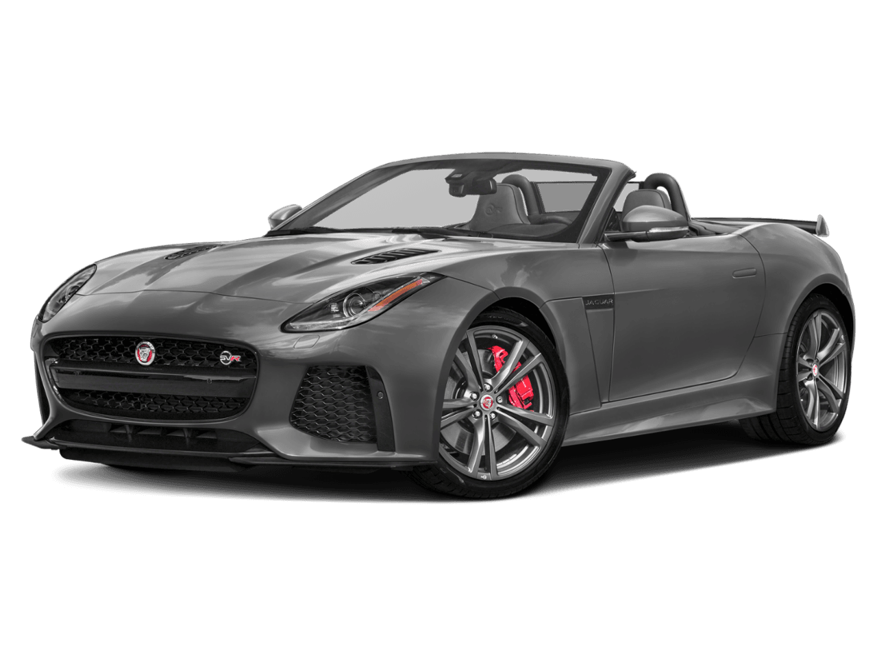 2020 Jaguar F-TYPE SVR - Front 3/4, facing to the left