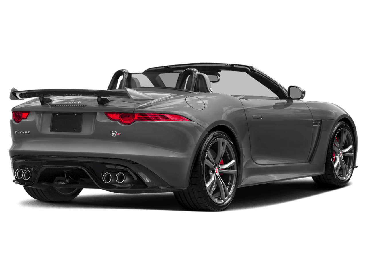 2020 Jaguar F-TYPE SVR - Rear 3/4, facing to the right