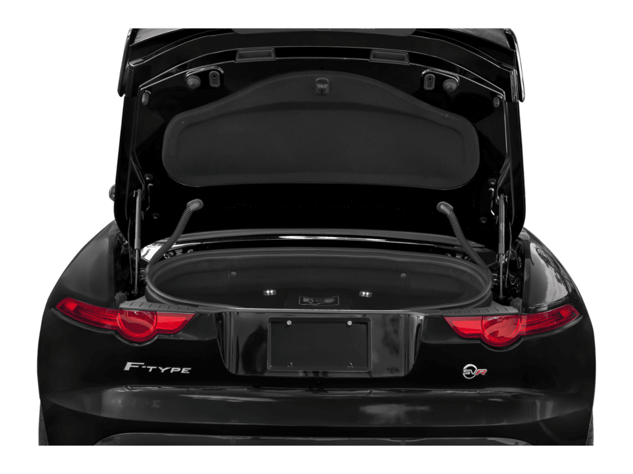 2020 Jaguar F-TYPE SVR - Interior Trunk with Hatch Open Feature