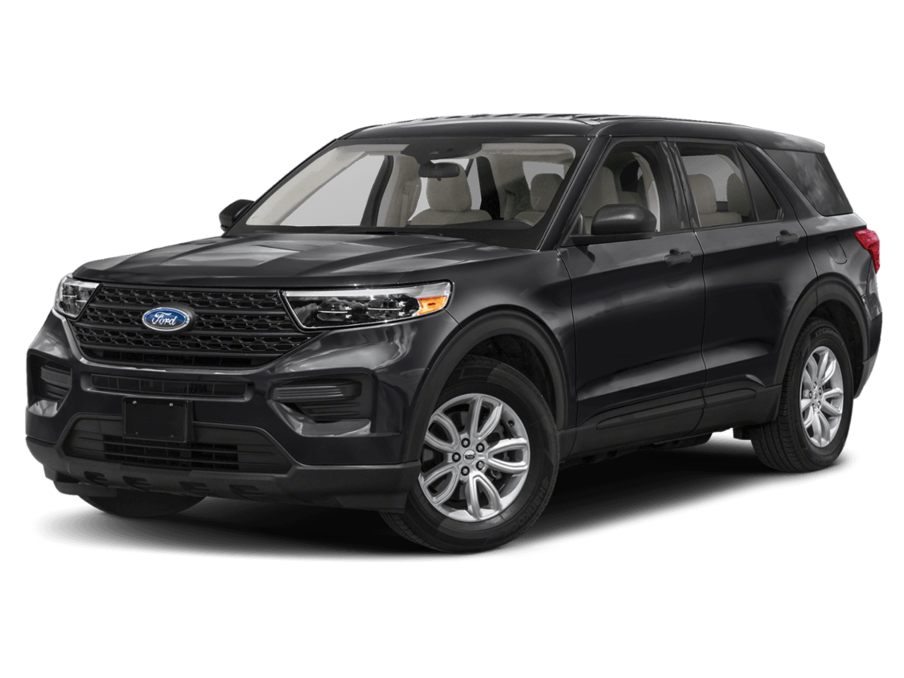 2020 Ford Explorer Base RWD - Front 3/4, facing to the left
