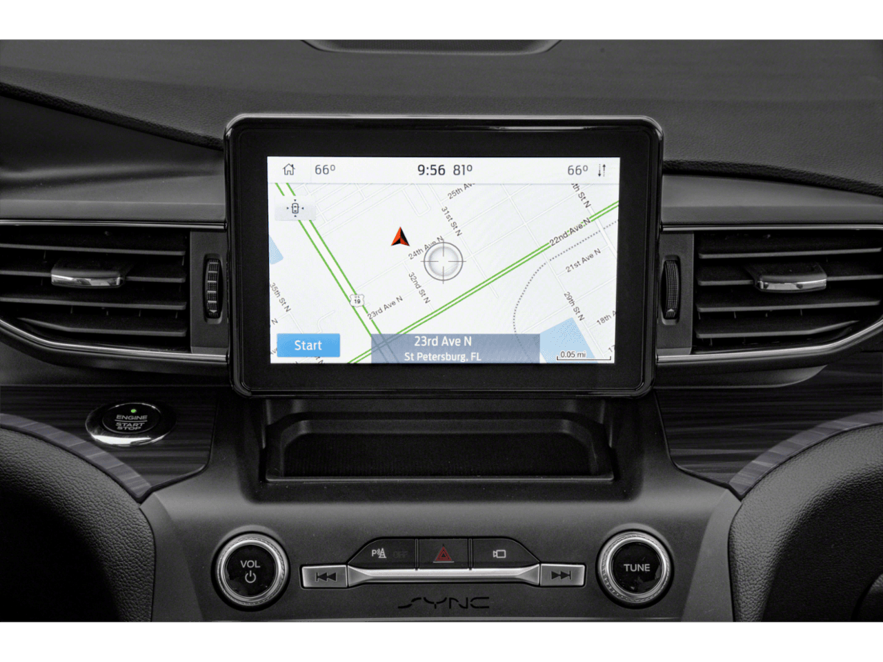 2020 Ford Explorer Base RWD - Interior Navigation System