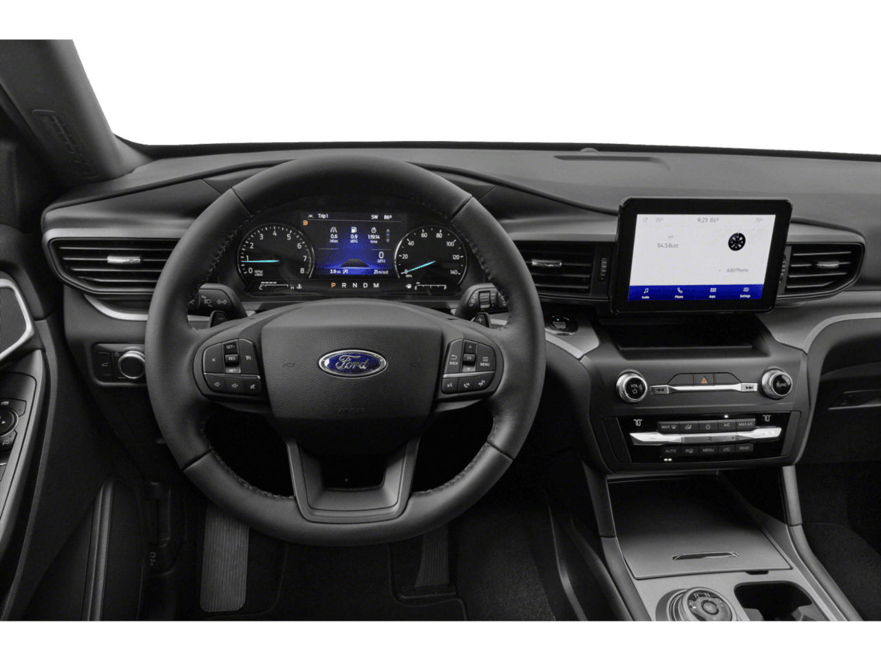 2020 Ford Explorer XLT RWD - Interior Drivers Dash