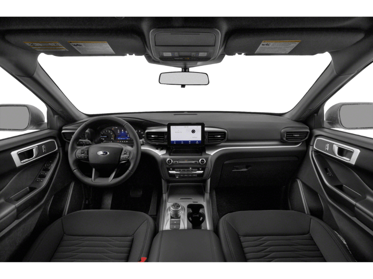 2020 Ford Explorer XLT RWD - Interior Full Dash Basic