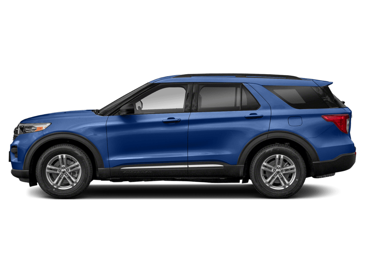 2020 Ford Explorer XLT RWD - Profile, facing to the left