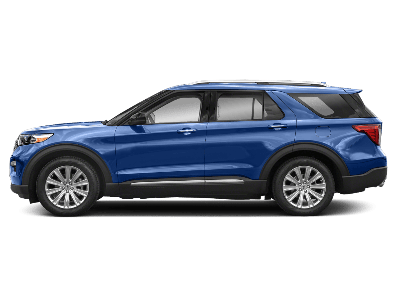 2020 Ford Explorer Limited RWD - Profile, facing to the left