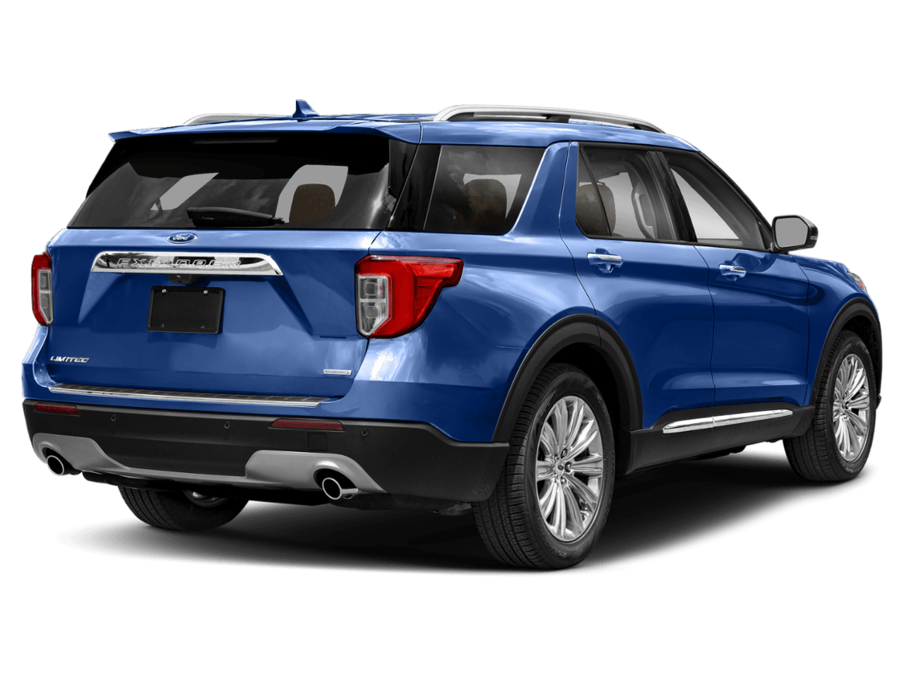 2020 Ford Explorer Limited RWD - Rear 3/4, facing to the right