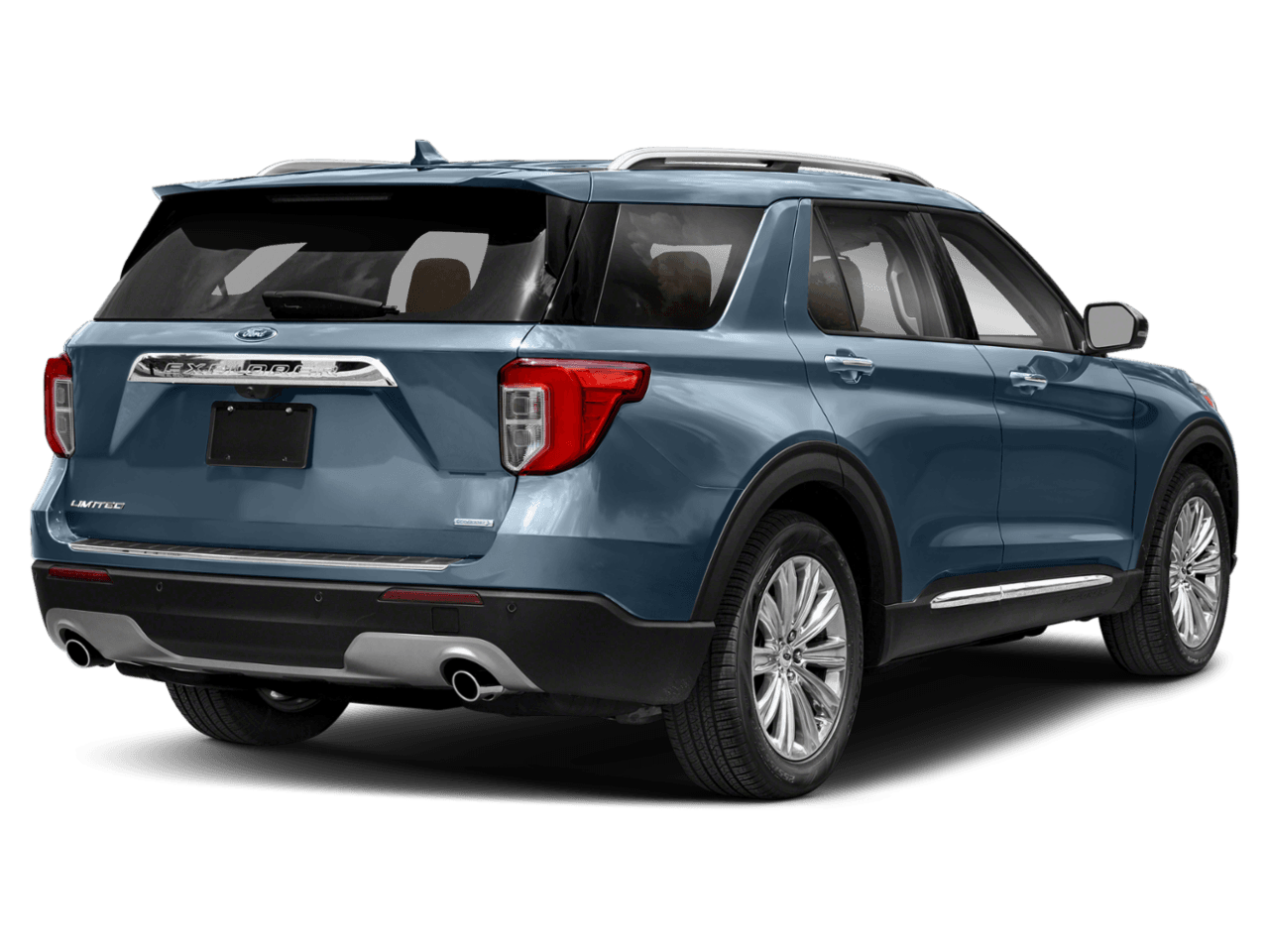 2020 Ford Explorer Limited RWD - Rear 3/4, facing to the right