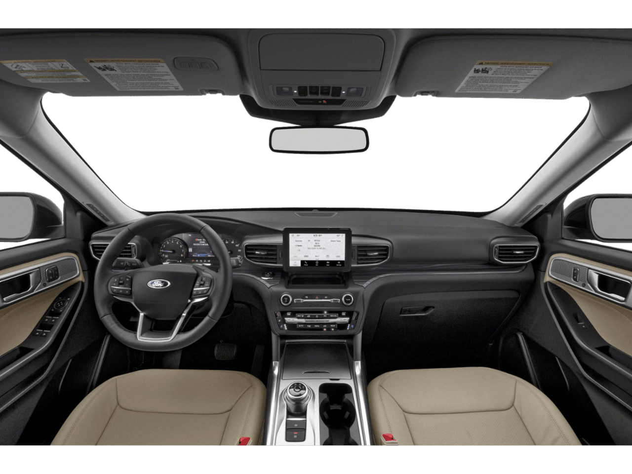 2020 Ford Explorer Base 4WD - Interior Full Dash Basic