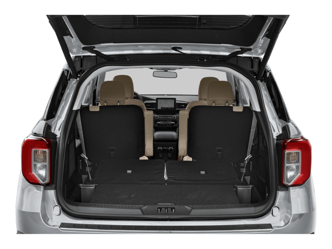 2020 Ford Explorer Base 4WD - Interior Trunk with Hatch Open Feature