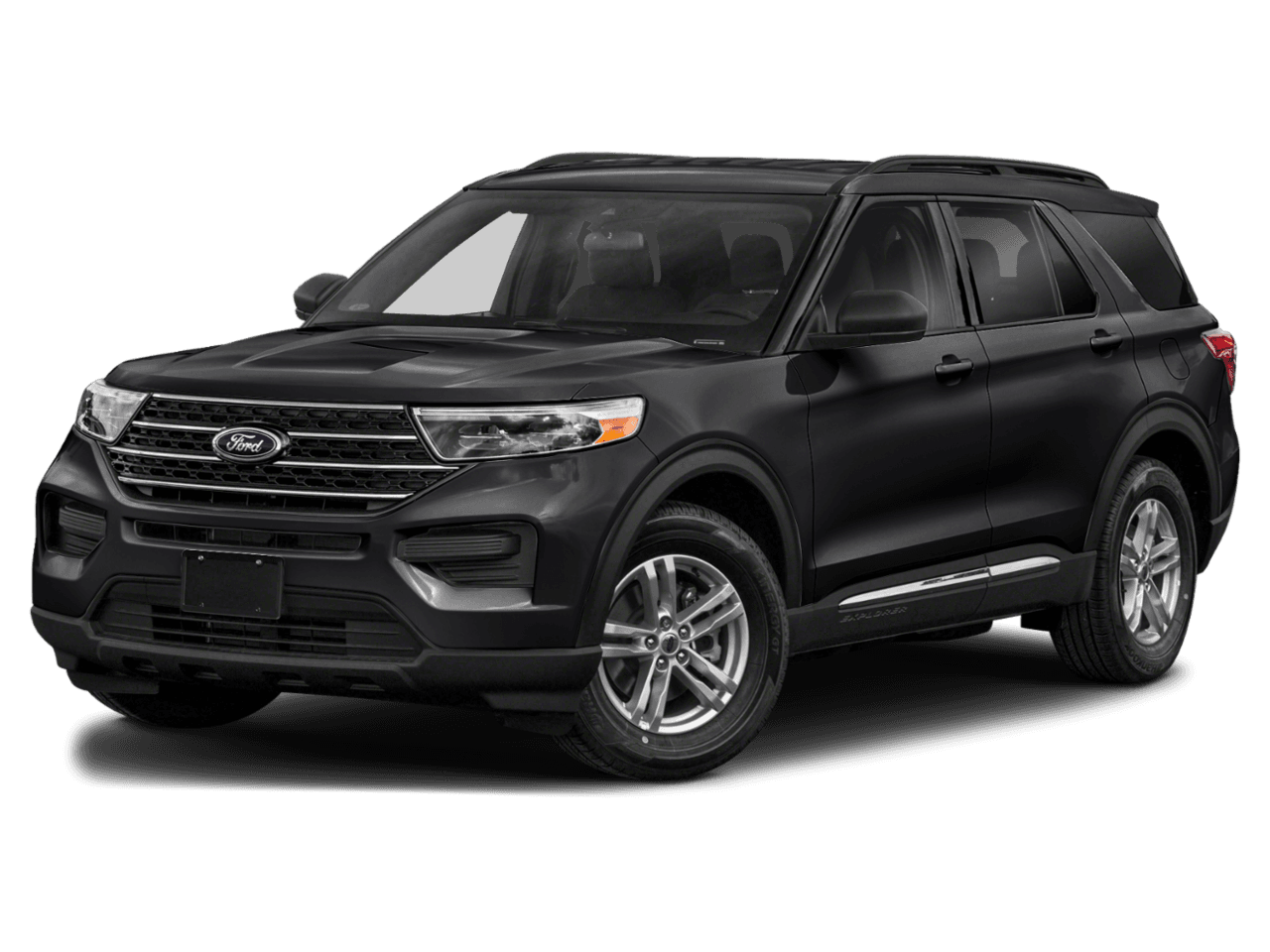 2020 Ford Explorer XLT 4WD - Front 3/4, facing to the left