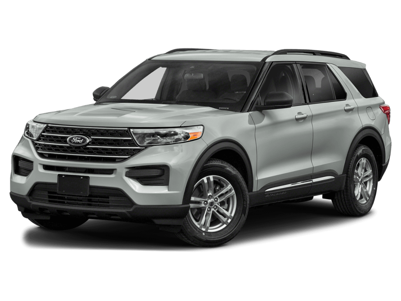 2020 Ford Explorer XLT 4WD - Front 3/4, facing to the left