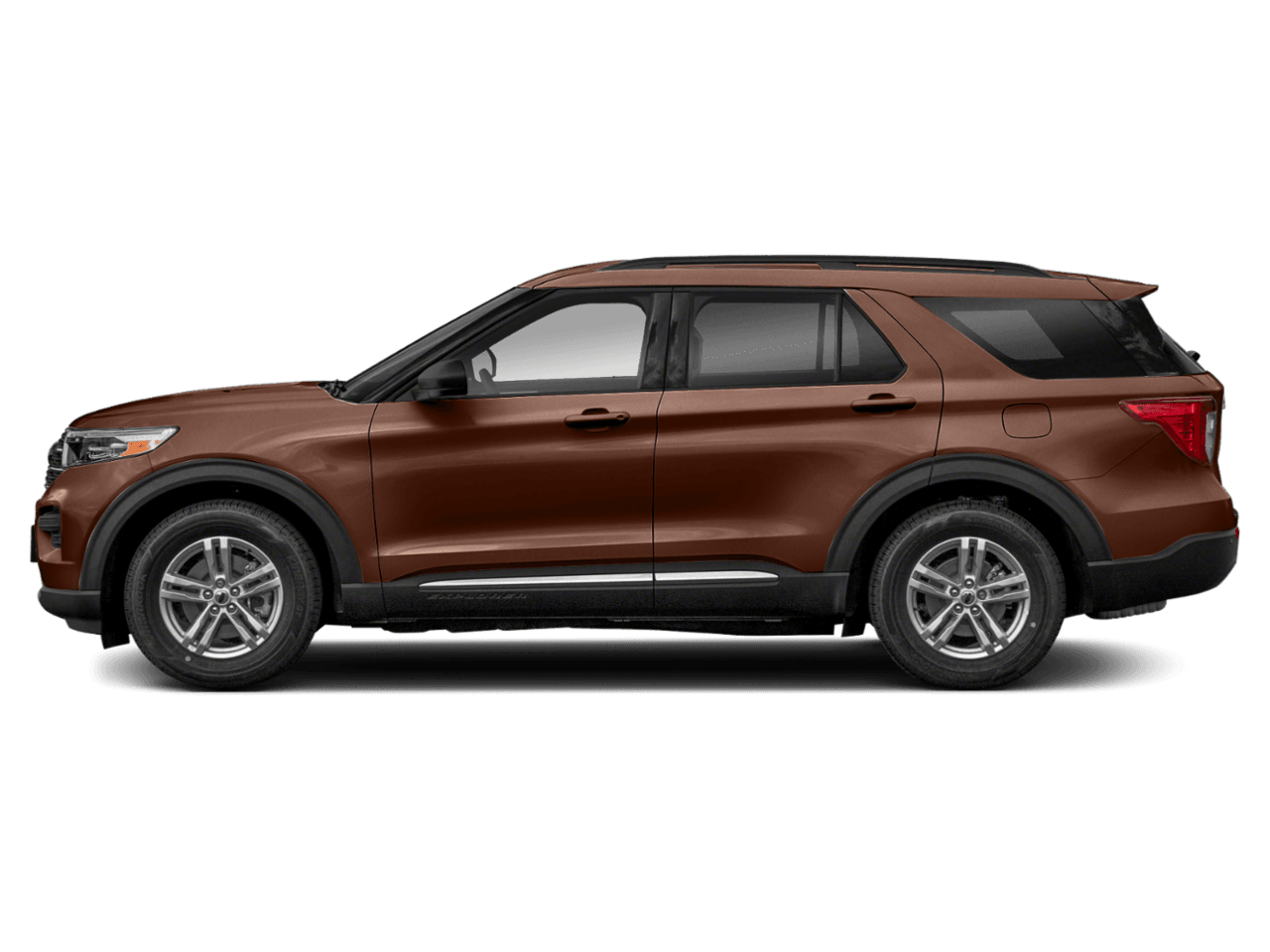 2020 Ford Explorer XLT 4WD - Profile, facing to the left