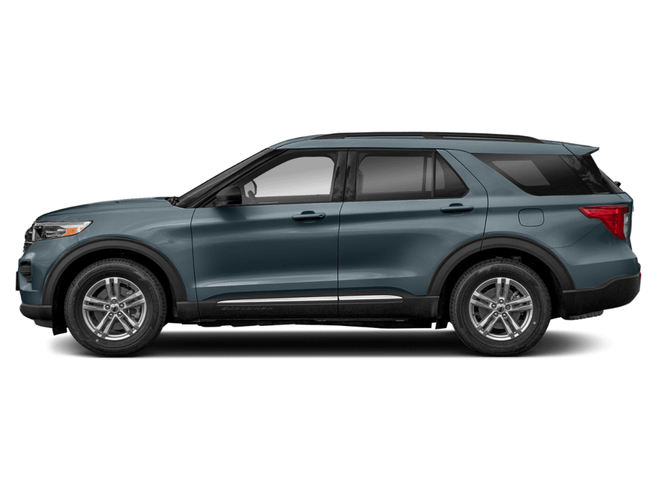 2020 Ford Explorer XLT 4WD - Profile, facing to the left
