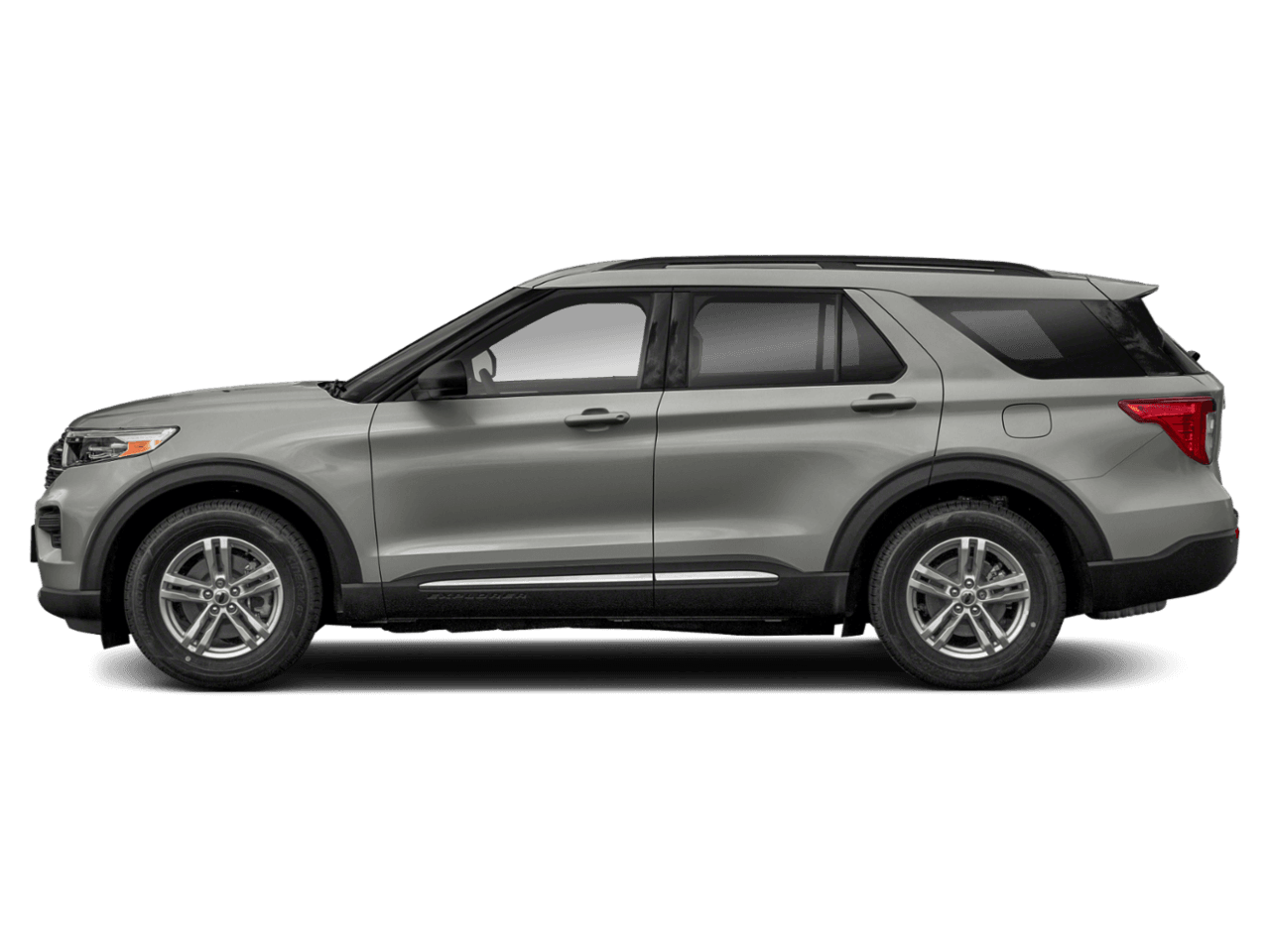 2020 Ford Explorer XLT 4WD - Profile, facing to the left